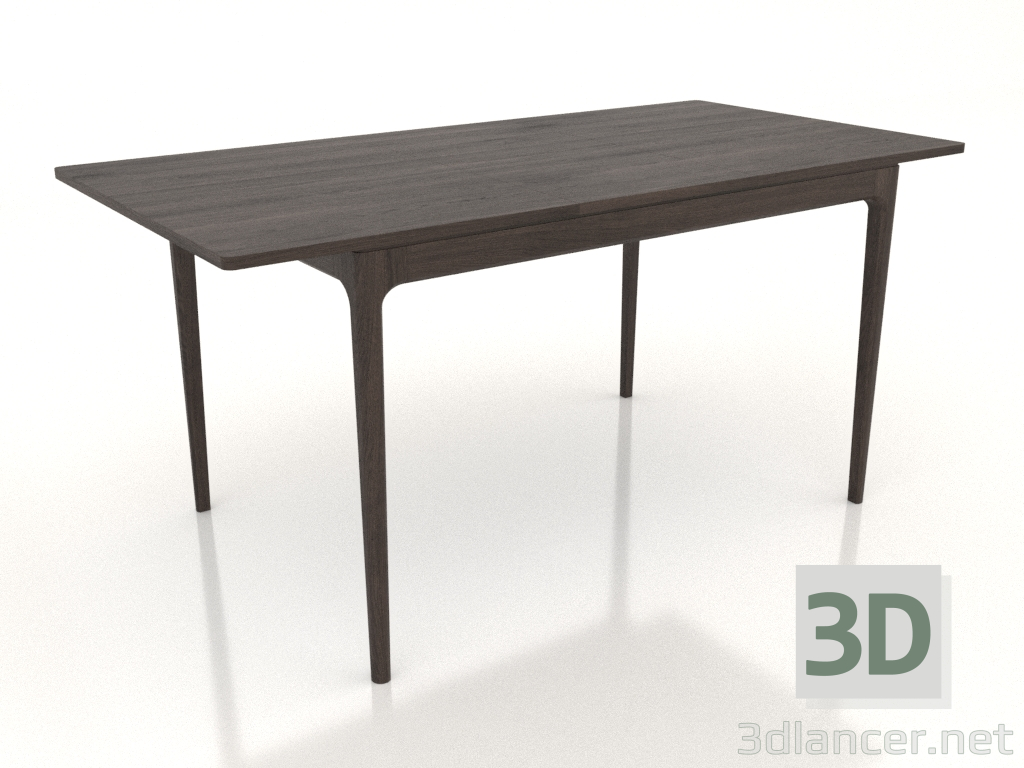 3d model Folding dining table FARGO 1600x800x750 mm (wenge oak) - preview