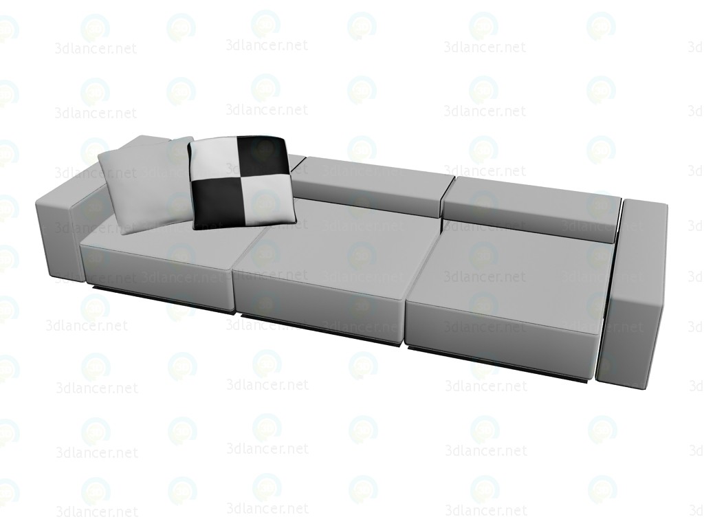 3d model Sofa AN346 - preview