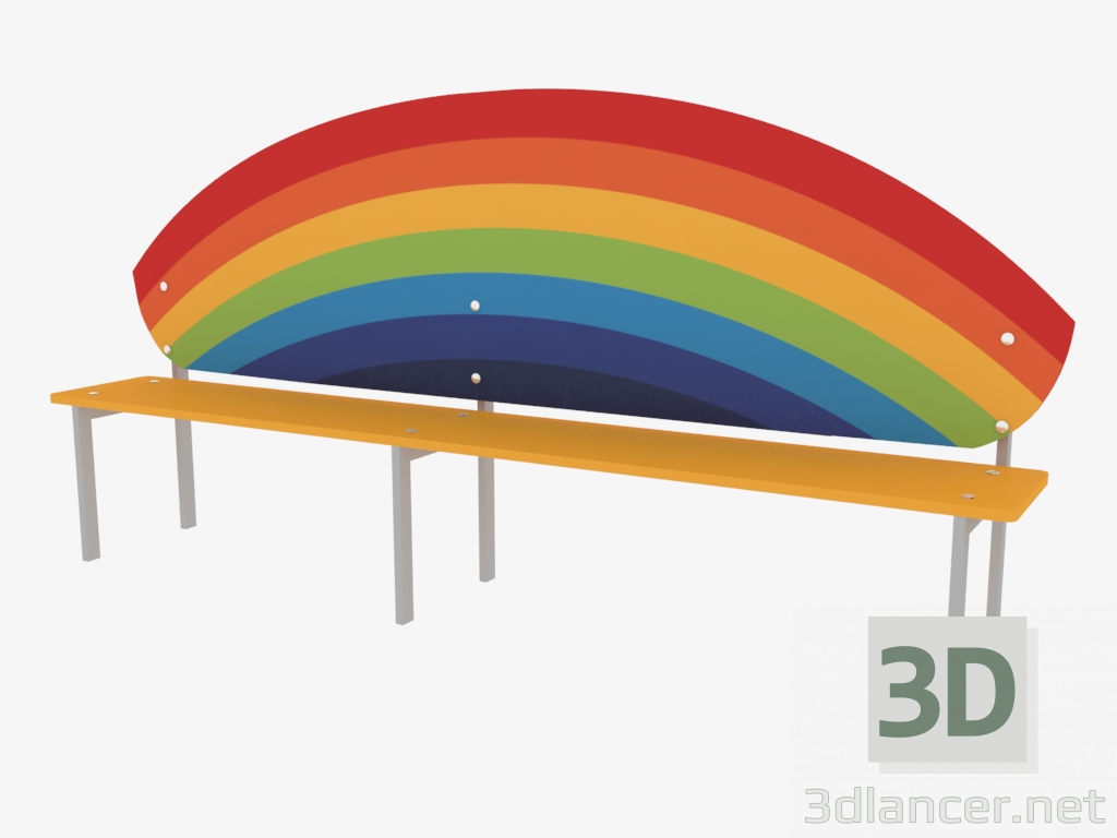 3d model Bench (8033) - preview