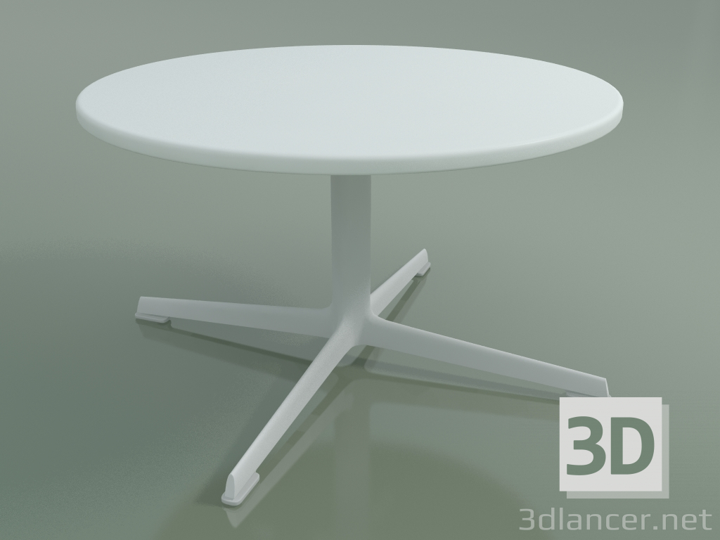 modello 3D Tavolino rotondo 0976 (H 36,4 - P 65 cm, M02, V12) - anteprima