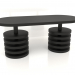 modèle 3D Table de travail RT 03 (1800x800x750, bois noir) - preview
