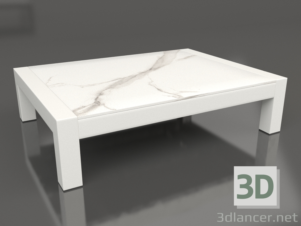 3d model Coffee table (Agate gray, DEKTON Aura) - preview
