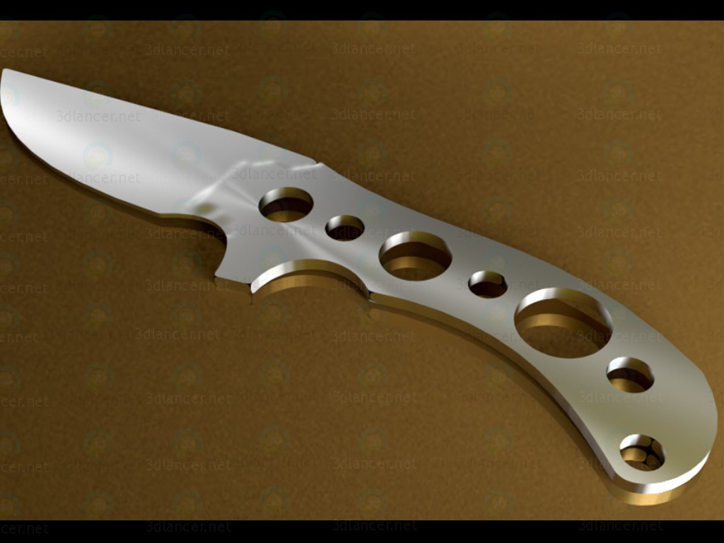 3 डी चाकू मॉडल खरीद - रेंडर