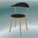 3d model Chair MONZA bistro chair (1212-20, beech natural, black) - preview