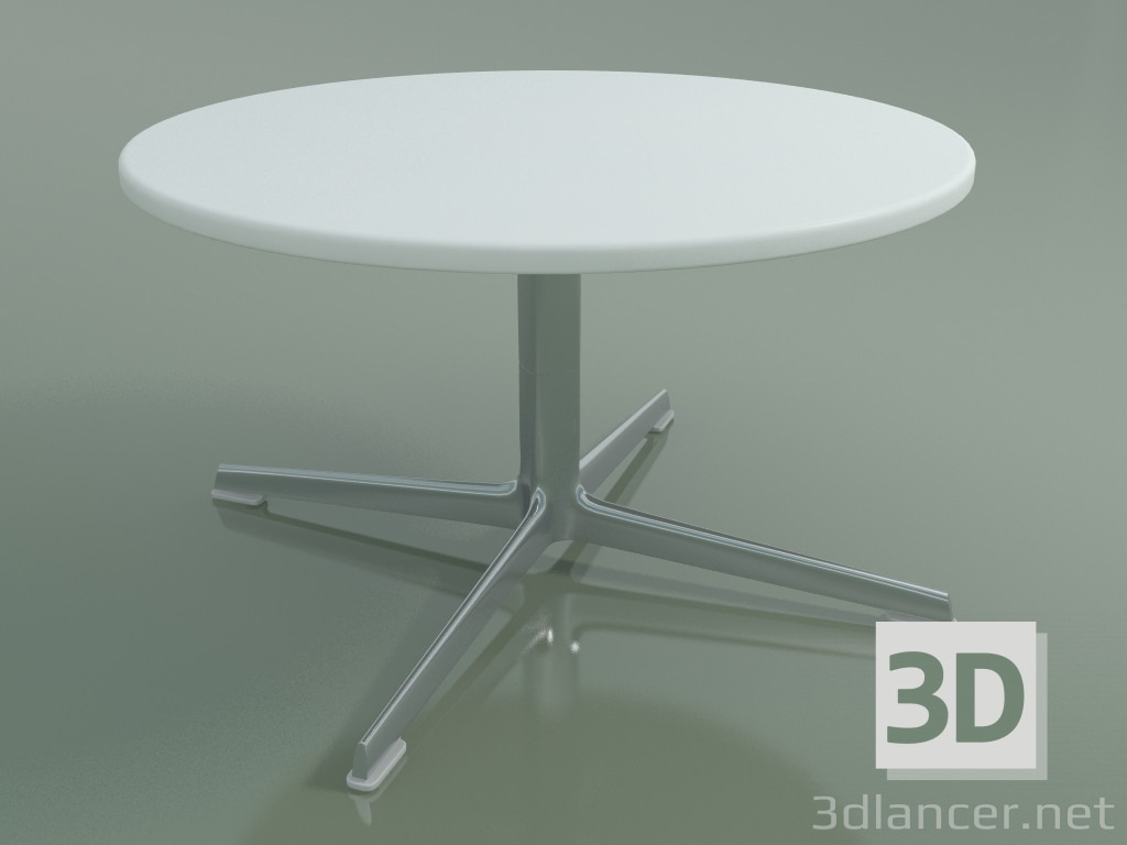 modello 3D Tavolino rotondo 0976 (H 36,4 - P 65 cm, M02, LU1) - anteprima