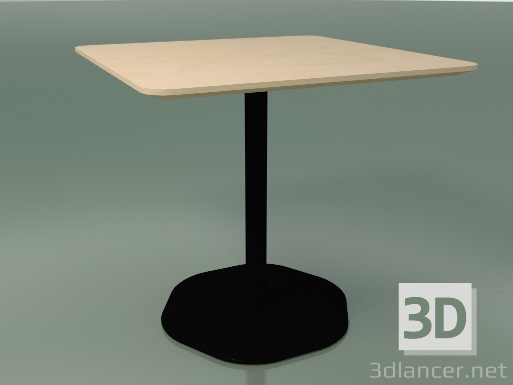 3D modeli Kare masa Altıgen (421-358, 80x80 cm) - önizleme