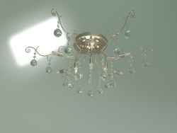 Ceiling chandelier 10042-12 (antique bronze-clear crystal)