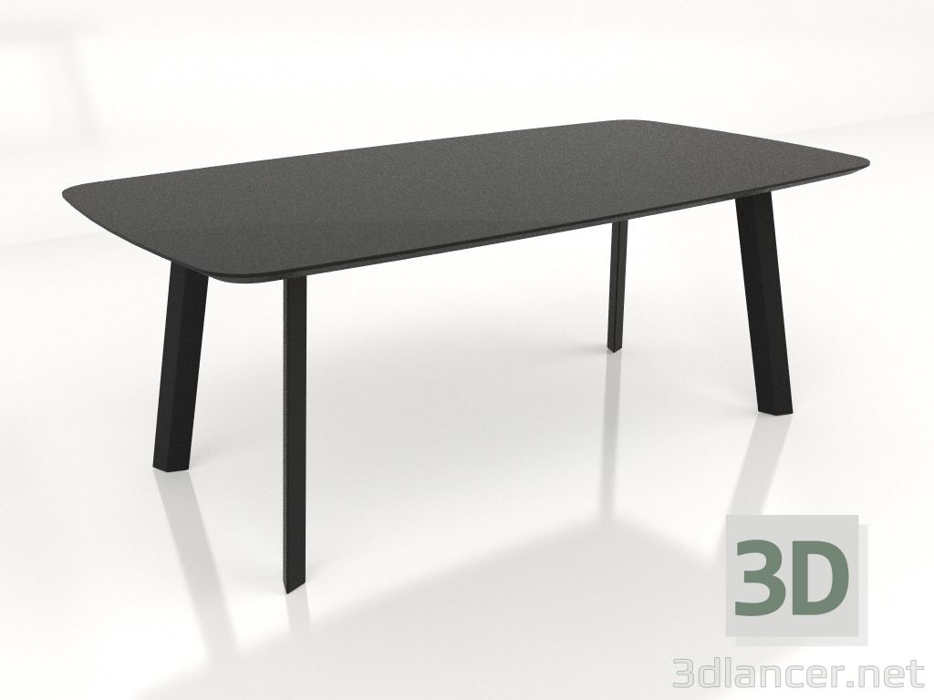 3D modeli Yemek masası 200x105 - önizleme