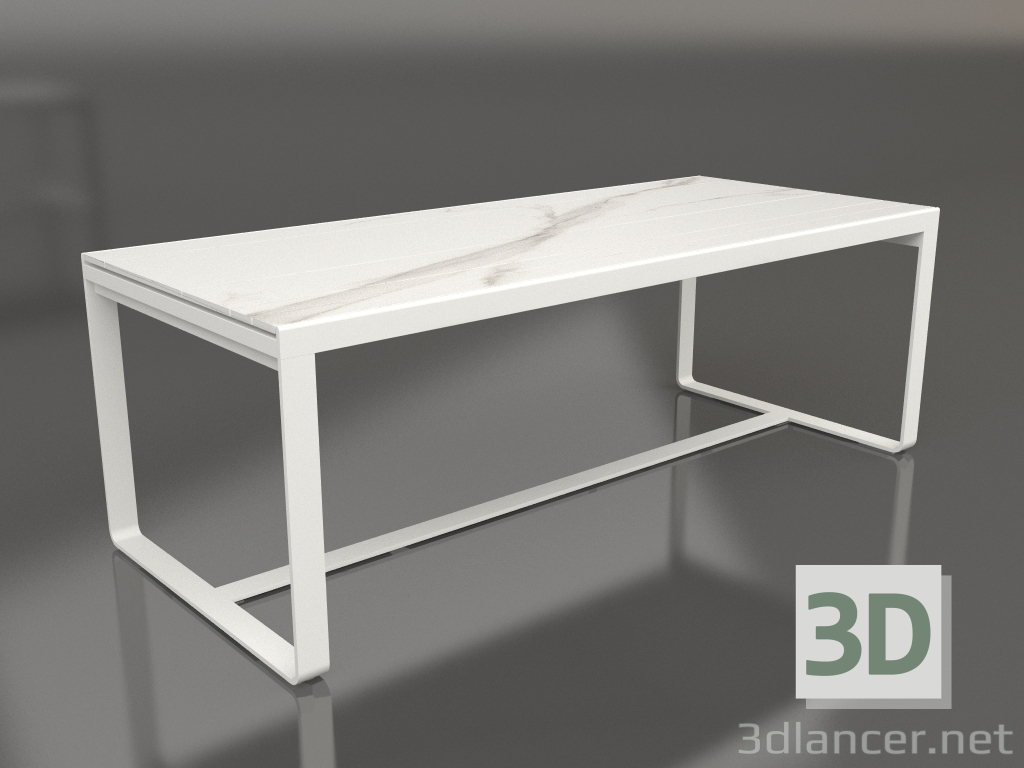 3d модель Стол обеденный 210 (DEKTON Aura, Agate grey) – превью