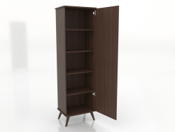 Dolap 3 600x450x2000 mm, opsiyon 2 (açık, koyu ceviz)