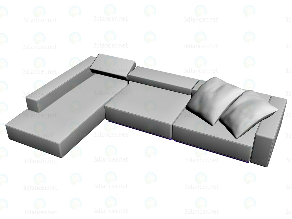 3d model Sofa AN370 AS - preview