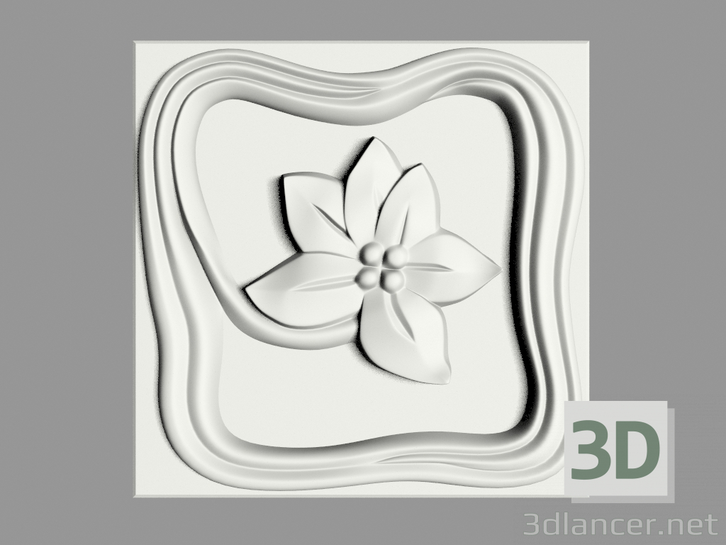 3D Modell Würfel (K10) - Vorschau