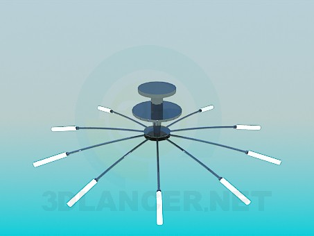 modelo 3D Araña de luces - escuchar modelo 3D Araña de luces - escuchar