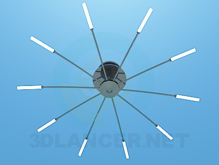 modelo 3D Araña de luces - escuchar modelo 3D Araña de luces - escuchar