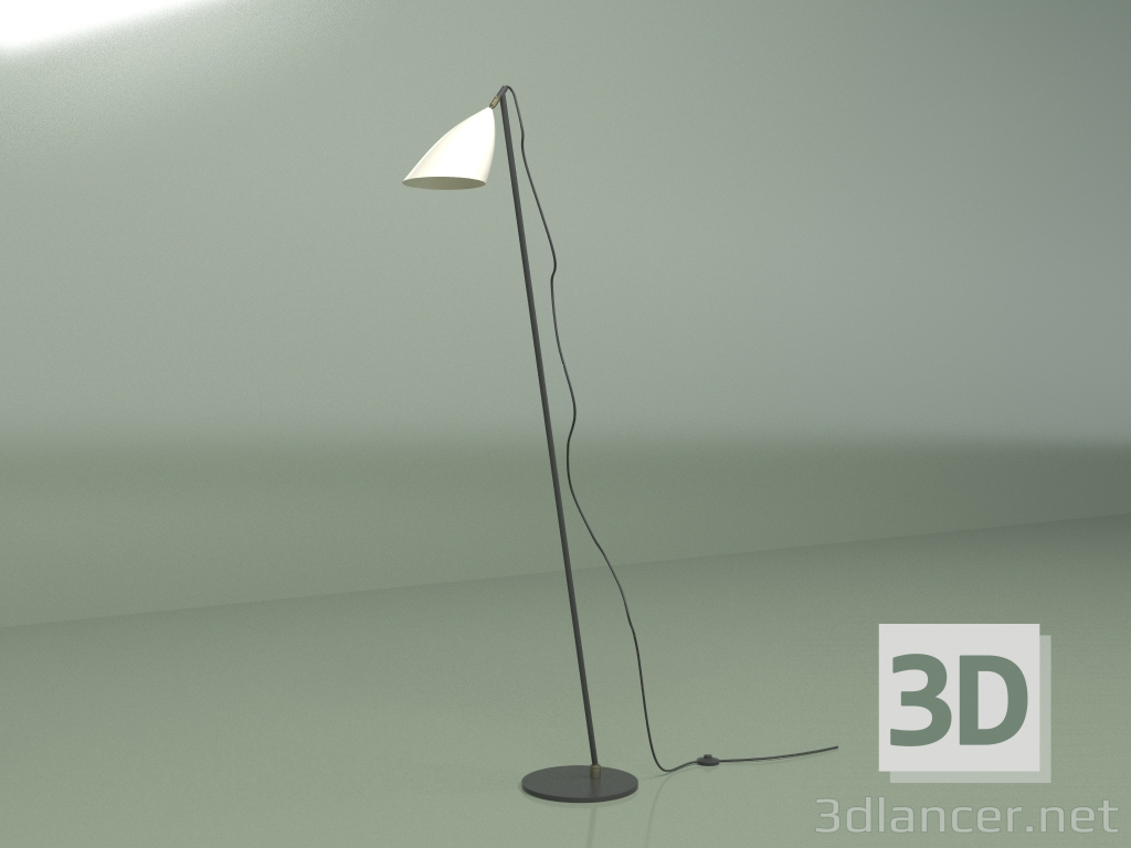 modello 3D Lampada da terra Campanula - anteprima