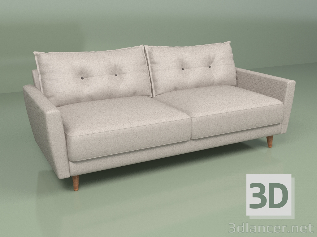 Modelo 3d Sofa Friendly Lars com mecanismo (bege) - preview