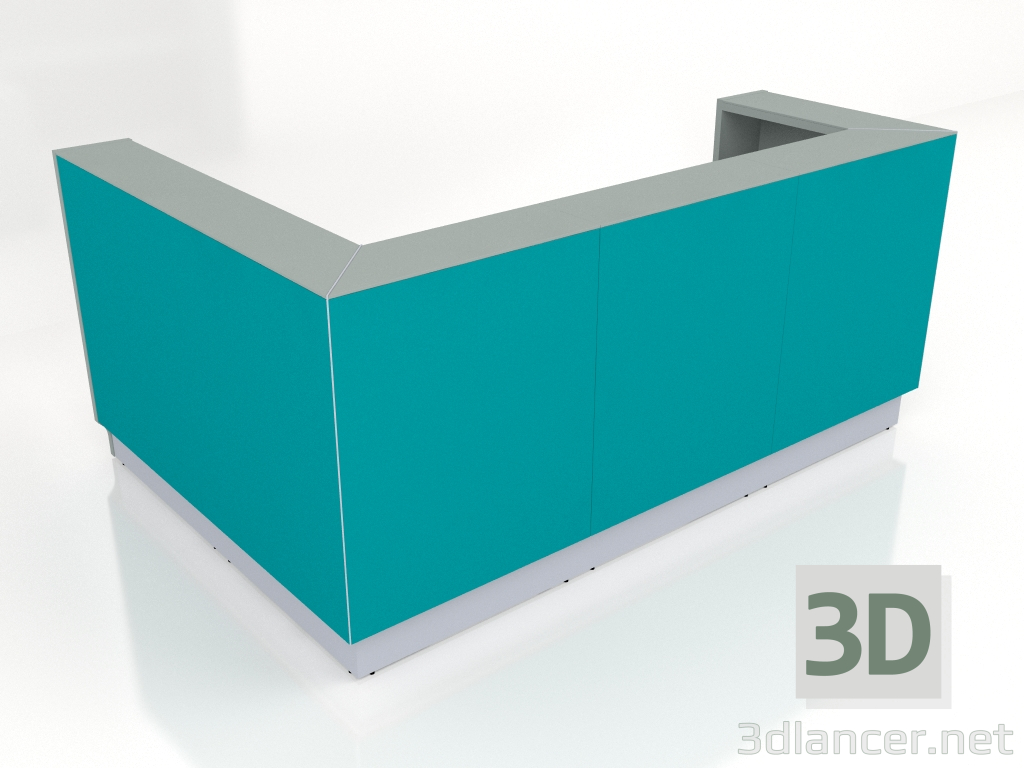 3D Modell Empfangstheke Linea LIN39P (2444x1650) - Vorschau