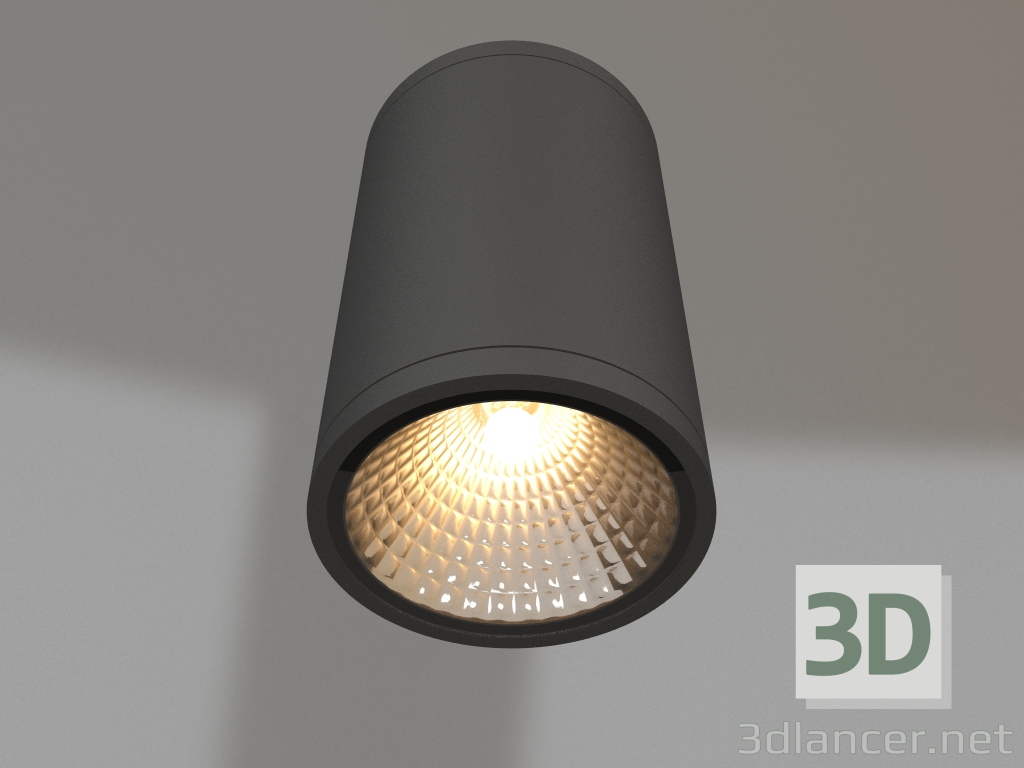 modello 3D Lampada LGD-FORMA-SURFACE-R90-12W Day4000 (GR, 44 gradi, 230V) - anteprima