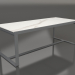 Modelo 3d Mesa de jantar 210 (DEKTON Aura, Antracite) - preview