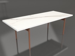 Dining table (White, DEKTON Aura)