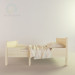 3d модель детская кровать (ikea) – превью