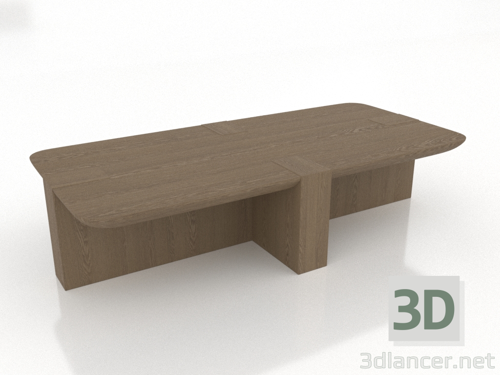 modèle 3D Table basse rectangulaire PIETRA SQUARE - preview modèle 3D Table basse rectangulaire PIETRA SQUARE - preview