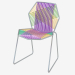 3d model Chair on a metal frame - preview