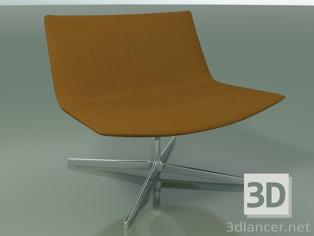 modello 3D Chaise longue 2028 (4 gambe, CRO) - anteprima