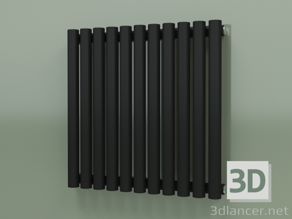 3D modeli Radyatör Harmony A40 1 (553х575, siyah) - önizleme