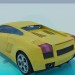 modello 3D Lamborghini-gallardo - anteprima