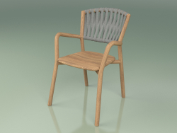 Chair 161 (Teak, Belt Gray)
