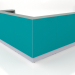 3d model Reception desk Linea LIN40L (2444x2050) - preview