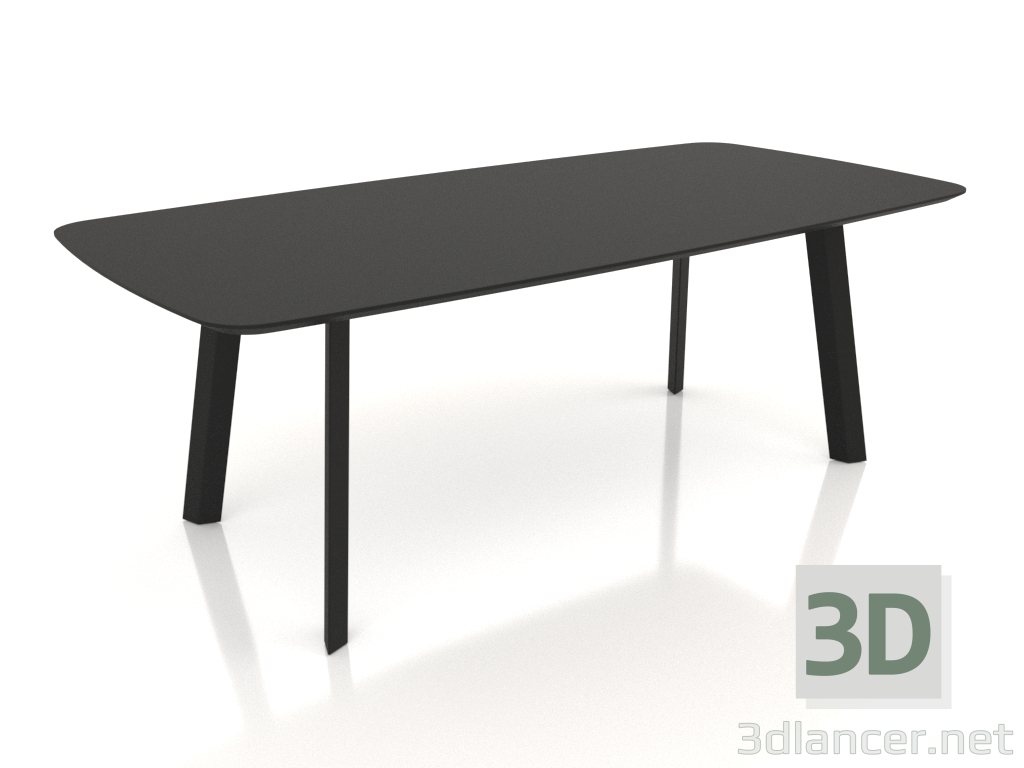 3D modeli Yemek masası 215x105 - önizleme