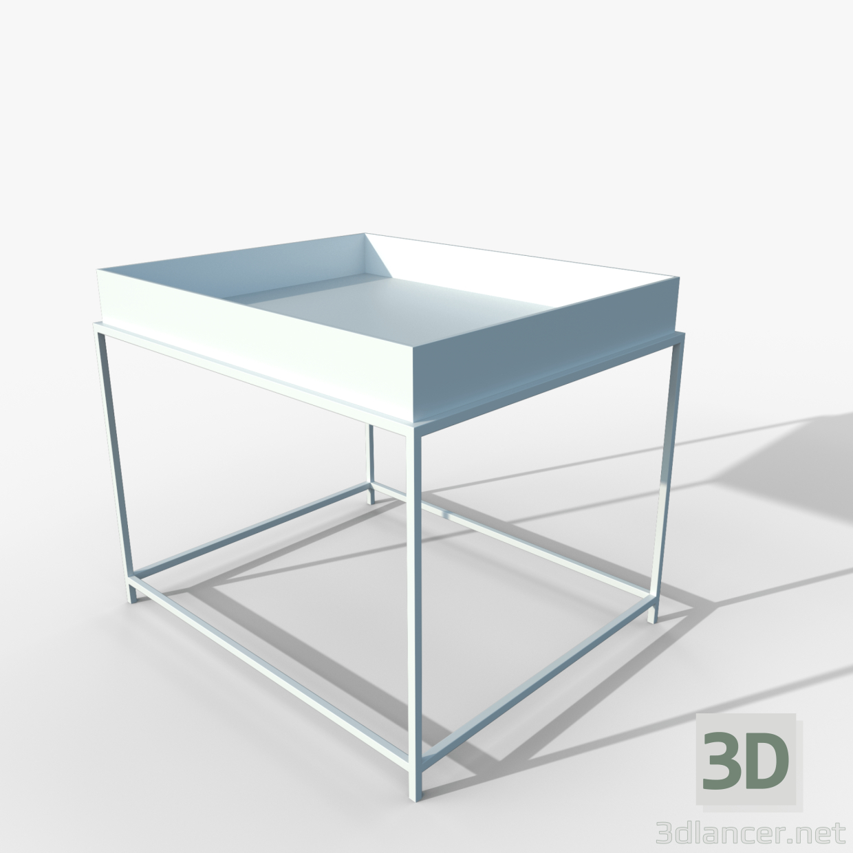 3d model mesa IKEA - vista previa