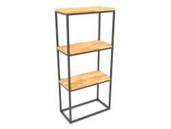 Rectangular rack (WOOD FLOOR, 60x30x128)