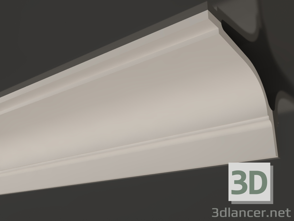 3d model Cornice gypsum ceiling high KGP 005 1 (120x160) - preview