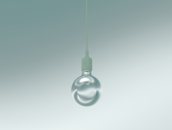 Lámpara colgante E27 (verde claro)