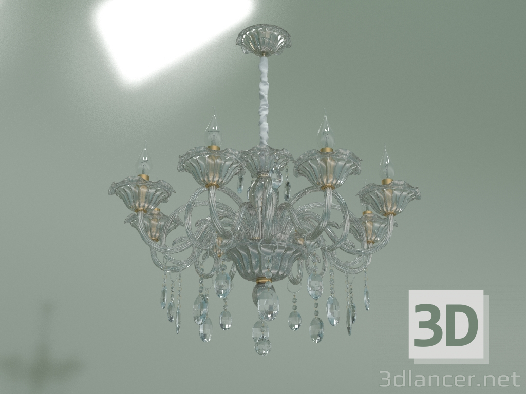 3d model Hanging chandelier 247-8 (Strotskis) - preview
