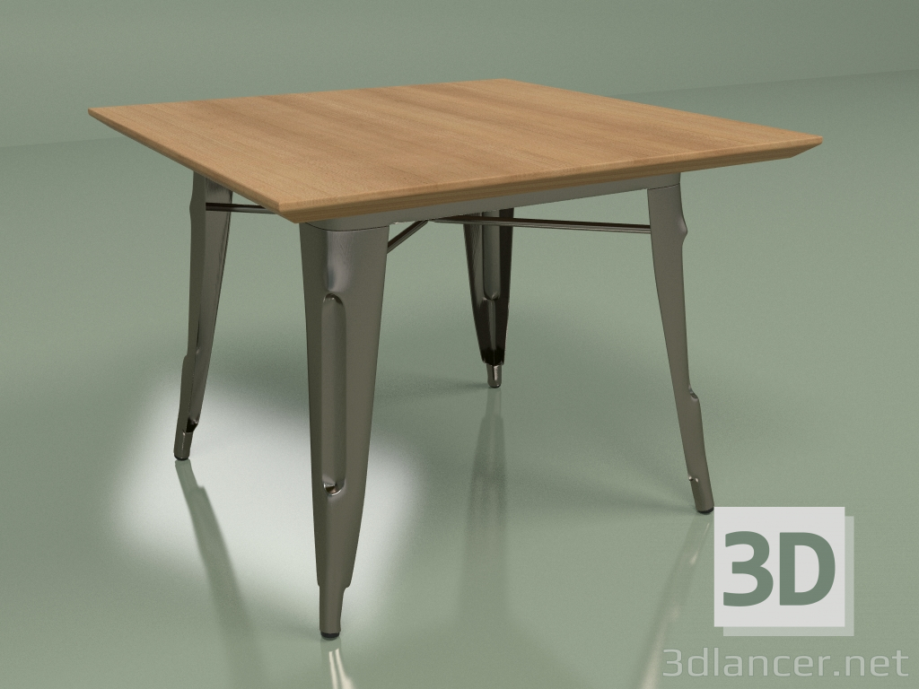 3d model Coffee table Petit Marais (cannon bronze) - preview