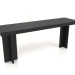 3d model Work table RT 14 (2000х550х775, wood black) - preview