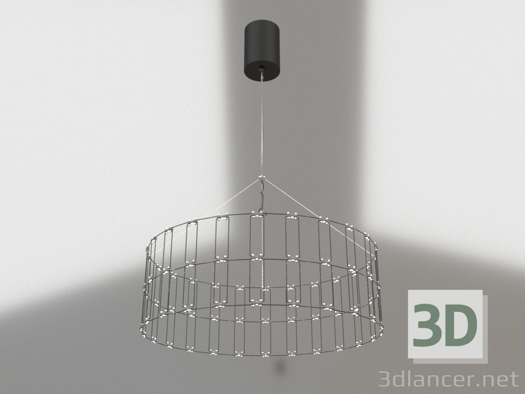 3d модель Подвесной светильник AURA – превью