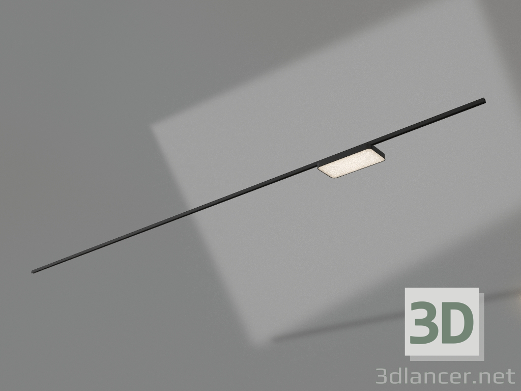 modèle 3D Lampe LGD-AFINA-4TR-S600x300-50W Day4000 (BK, 110 degrés, 230V) - preview