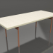 3d model Dining table (Gold, DEKTON Danae) - preview