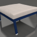 3d model Módulo sofá, puf (Azul noche) - vista previa