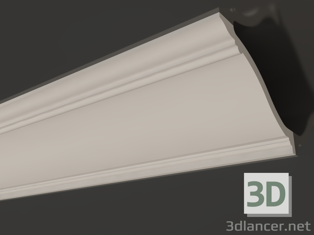 Modelo 3d Cornija teto de gesso alto KGP 006 (145x240) - preview