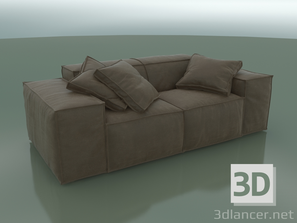 3D Modell Sofa doppelt Melia (2400 x 1100 x 760, 240ME-110) - Vorschau