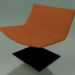 modèle 3D Chaise longue 2024 (avec base rectangulaire, pivotante, V39) - preview