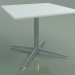 3D Modell Quadratischer Tisch 0972 (H 50 - 60 x 60 cm, M02, LU1) - Vorschau