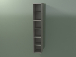 Wall tall cabinet (8DUAED01, Clay C37, L 24, P 36, H 144 cm)