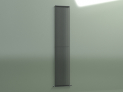 Radiador vertical ARPA 1 (2520 14EL, negro transporte RAL 9005)